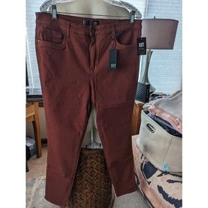 NWT Kut From The Kloth Mia Fab Ab Toothpick Skinny Nutmeg Jeans Sz 16